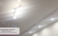 Двухуровневый натяжной потолок от "Алези" 10 кв.м